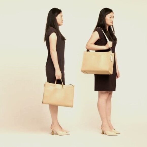 Brand New Oleada NYC Reverie Tote in toffee - fits up to 16" Laptop - Picture 4 of 5